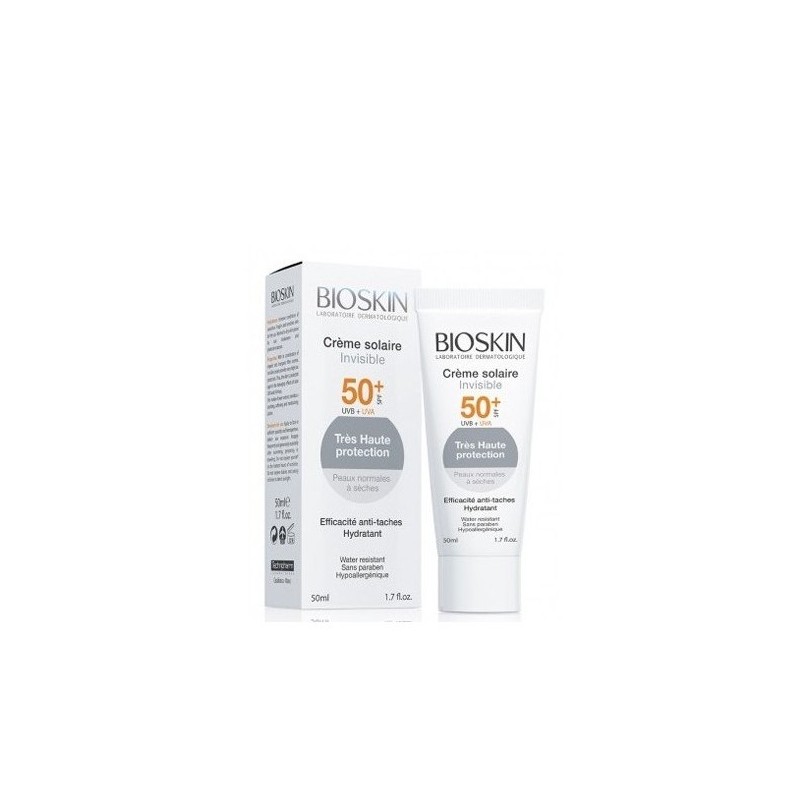 BIOSKIN ECRAN 50+ INVESIBLE 50 ML