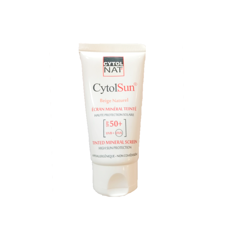 CYTOL SUN 50+ECRAN BEIGE NATUREL N°1 50 ML