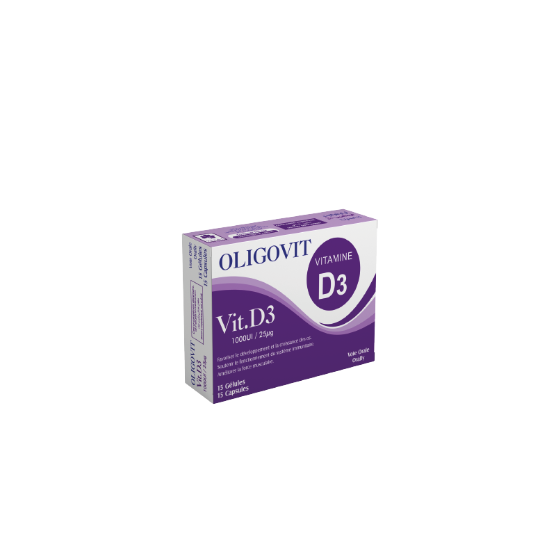 OLIGOVIT VITAMINE D3 GOUTTE 20ML