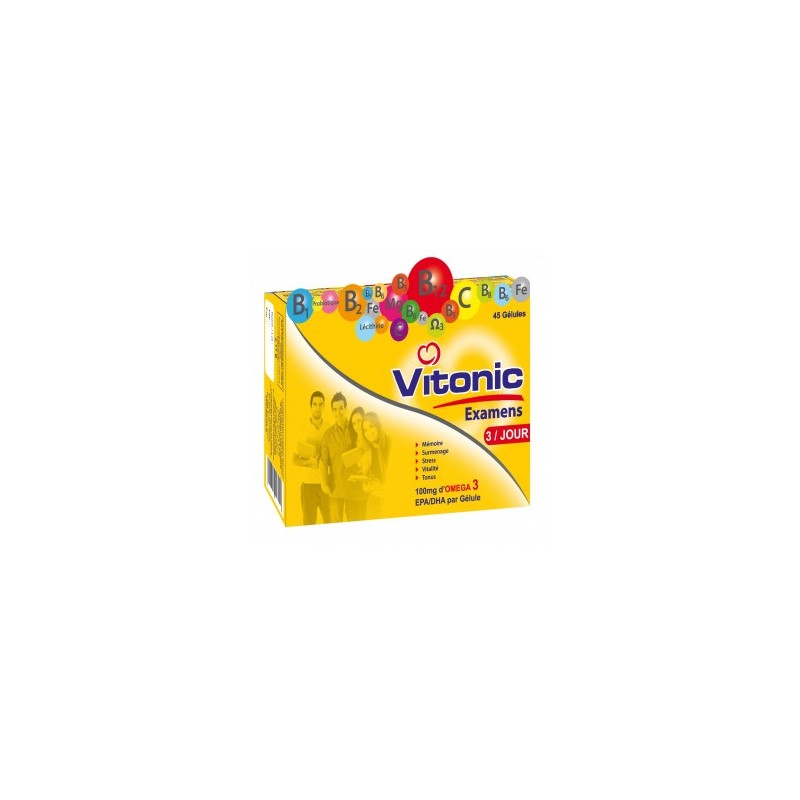 VITONIC EXAMENS  B/45 GELULE