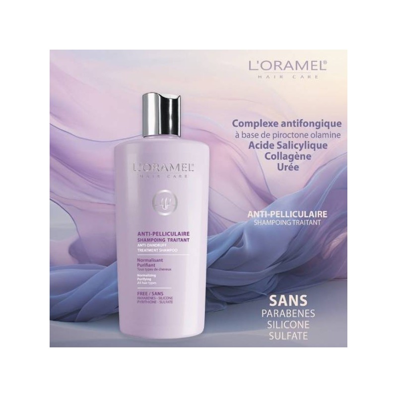 L’Oramel shampoing anti pelliculaire 300mL