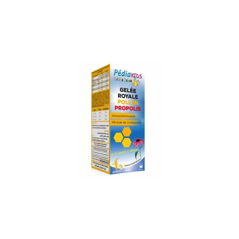 PEDIAKIDS GELEE ROYALE POLLEN PROPOLIS 150ML