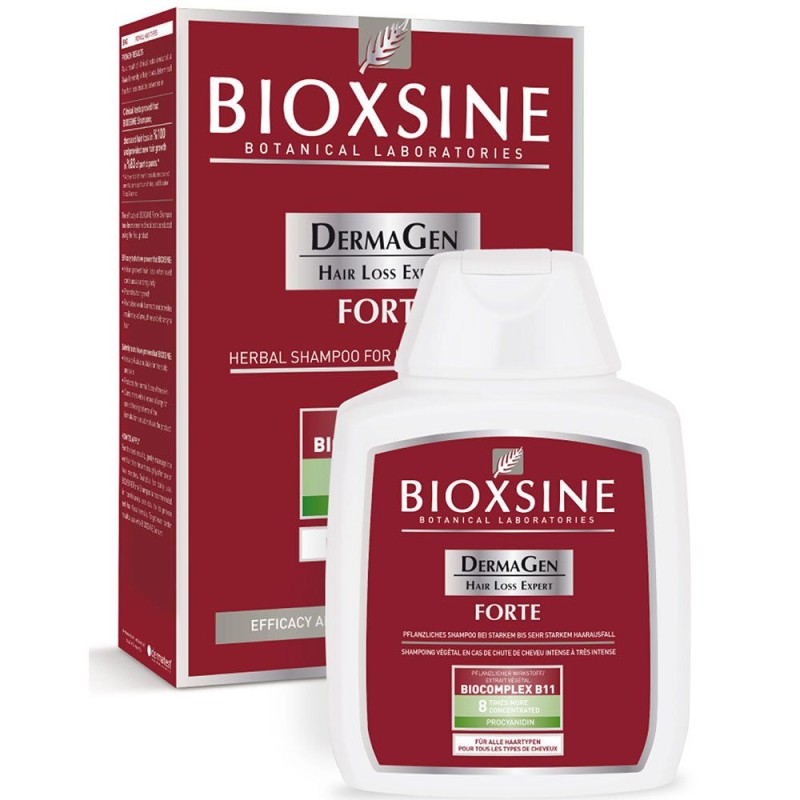 BIOXSINE SHAMPOOING ANTI CHUTE FORTE TOUS TYPES DE CHEVEUX 300ML