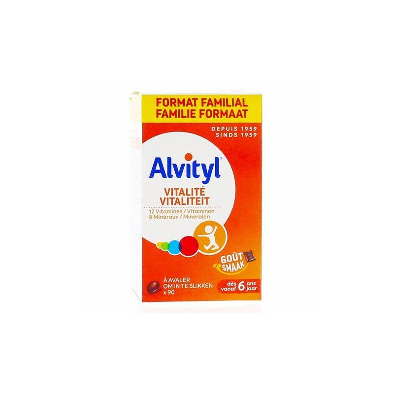 Alvityl Enfant® Vitalité – à croquer – dès 4 ans