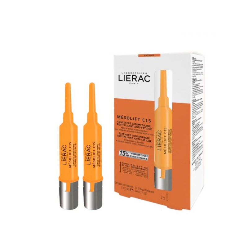 LIERAC MESOLIFT CREME C15 VITAMINEE 2X15ML