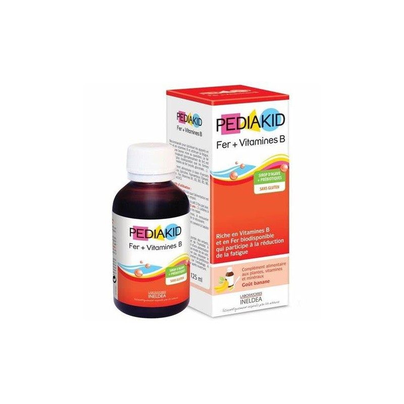 PEDIAKID FERplusVITAMINES B 125ML