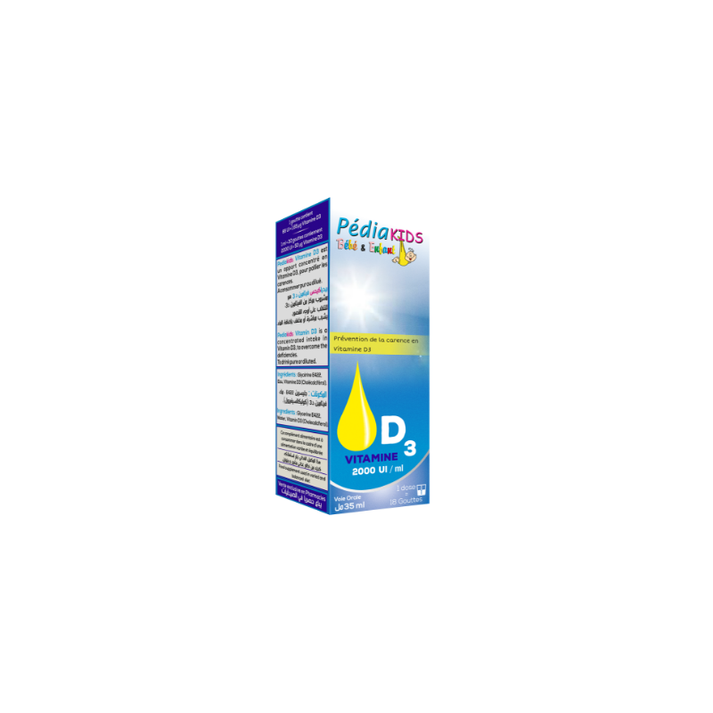 PEDIAKIDS VITAMINE D3 FL35ML