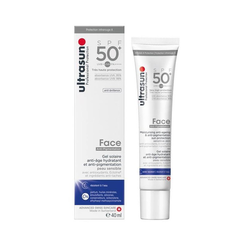 ULTRASUN ECRAN GEL ANTI-PIGMENT SPF 50+ 40 ML